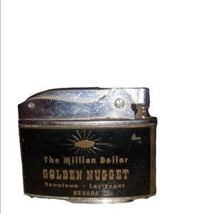 Vintage golden nugget lighter casino